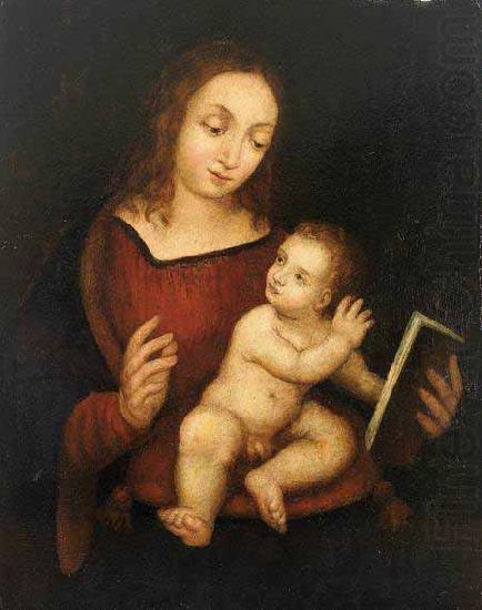 Pierre-Auguste Renoir Reading Virgin Mary with the Child